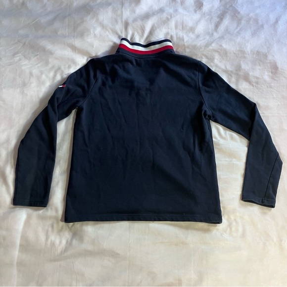 💜2FOR$17 Tommy Hilfiger Quarter-Zip Long Sleeve Shirt - Picture 5 of 11